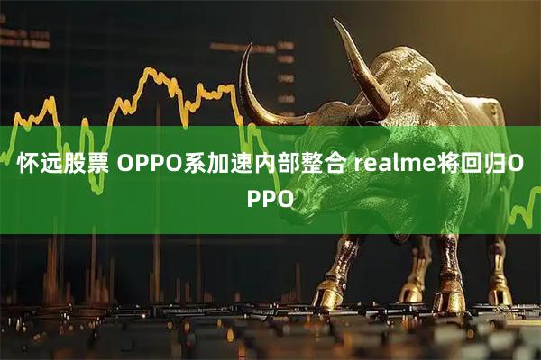 怀远股票 OPPO系加速内部整合 realme将回归OPPO